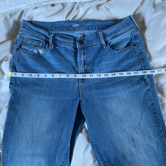 🌵4/$20  Old Navy Raw Hem TALL Capri Jeans - Picture 8 of 8
